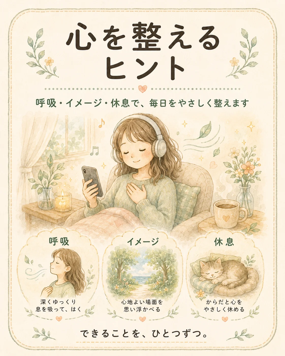 心を整えるヒント