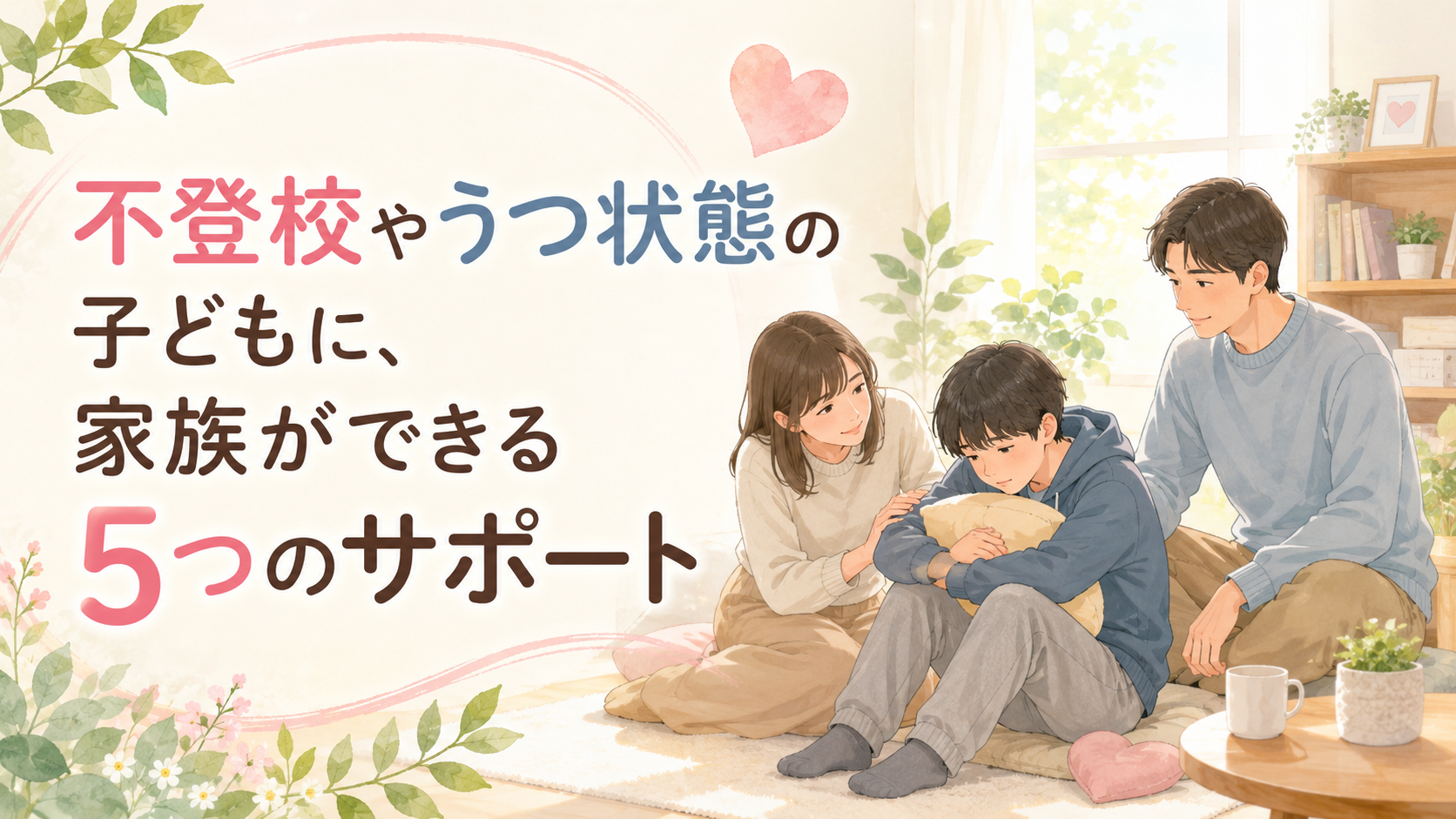 家族に出来る５つのサポート